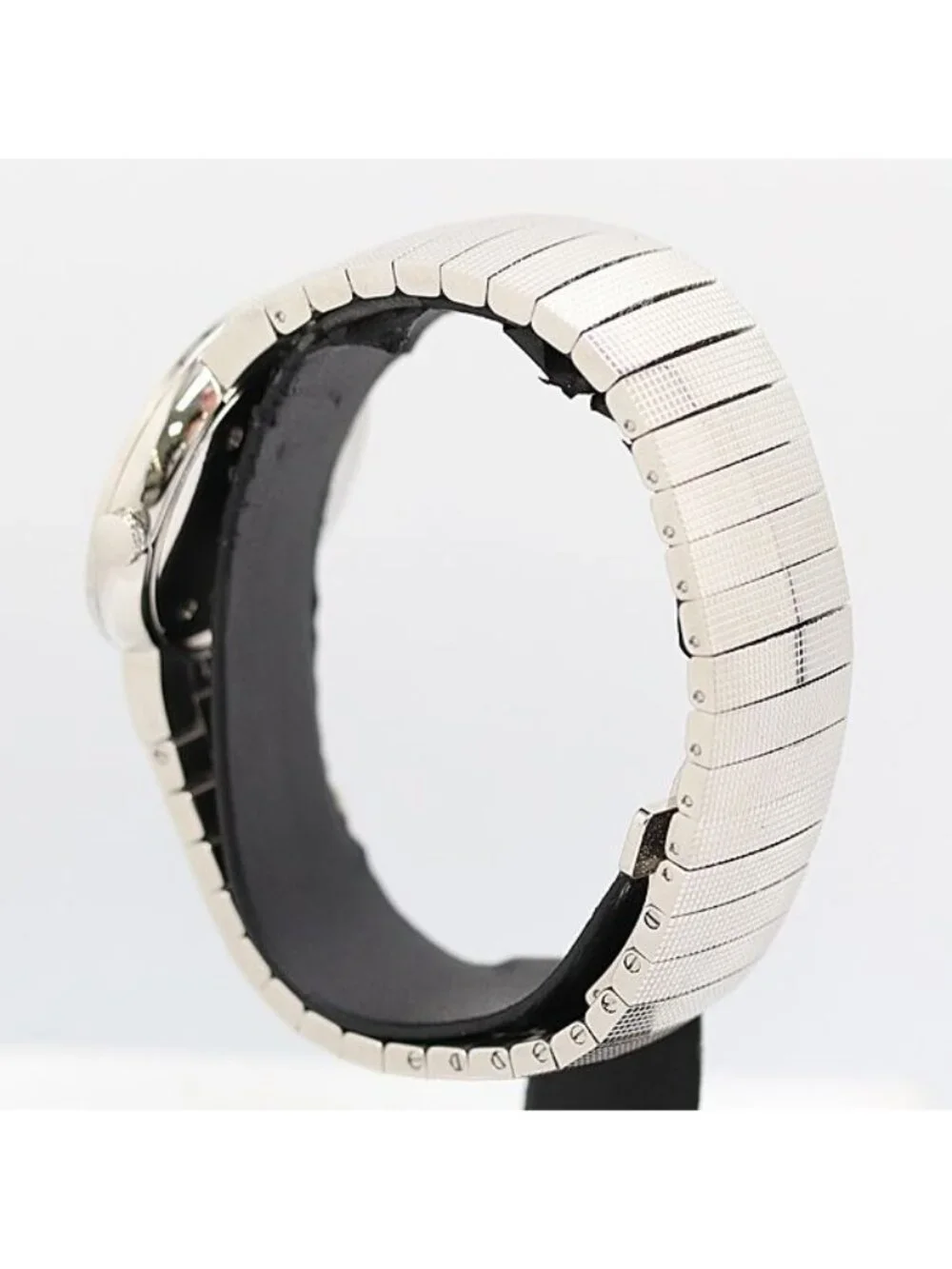 Dior La D de Dior Black Lattice Dial Watch